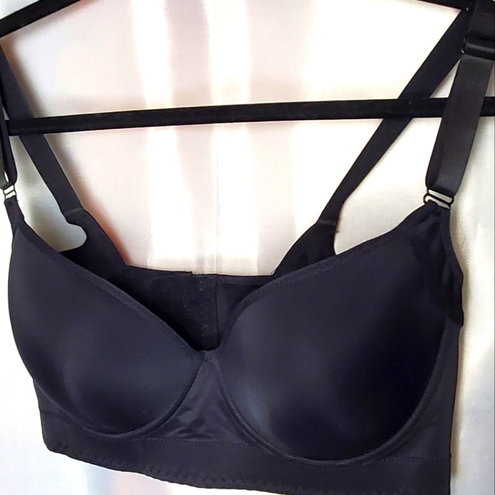 Woobilly plus size 40F Black underwire Bra NEW, NEVER WORN